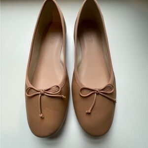 J. Crew Light Brown Ballet Flats